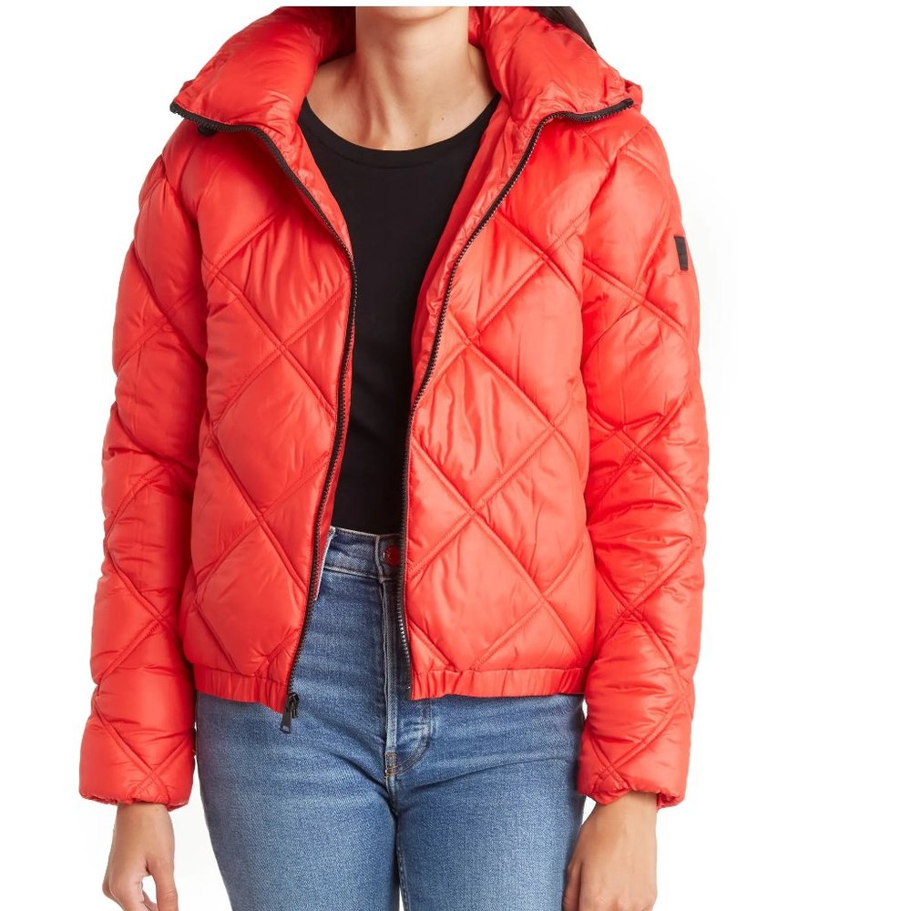 NWT Kenneth Cole New York Hooded Puffer Jacket